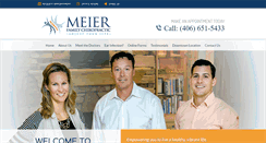 Desktop Screenshot of meierchiropractic.com